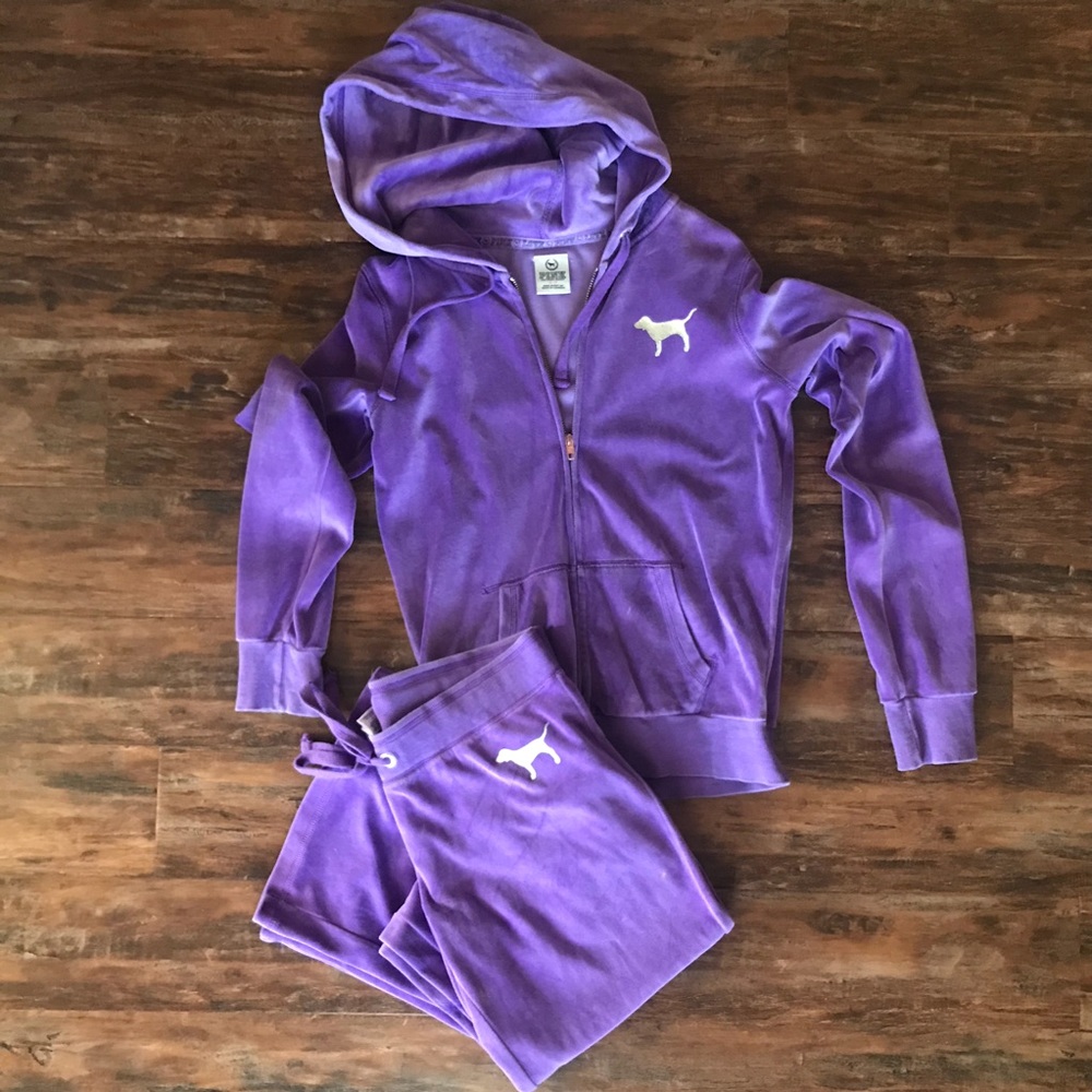 Victoria’s Secret velvet Sweatsuit